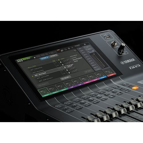 Yamaha Digital Mixing Console DM3: preajustes de escena para sus aplicaciones