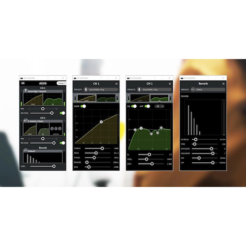 Yamaha AG06MK2: "AG Controller" proporciona un control preciso Modo de detalle