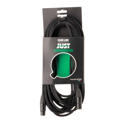 Cable de micrófono XLR Macho/Hembra 5 Metros - Quiklok