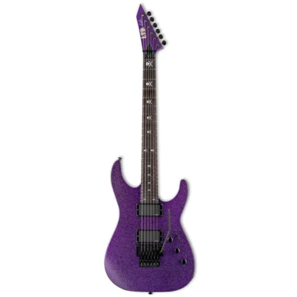 Guitarra Eléctrica LTD KH-602 Purple Sparkle Kirk Hammett Signature Series