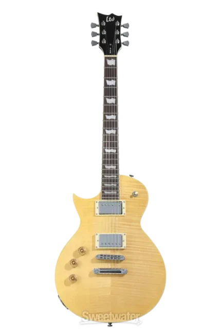 Guitarra Eléctrica LTD EC-256 Vintage Gold Satin Left Handed